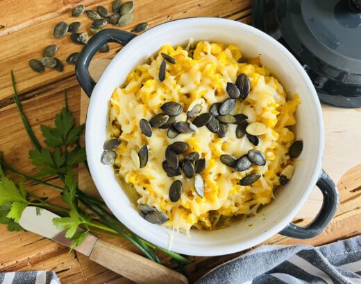 Kürbis Spätzle