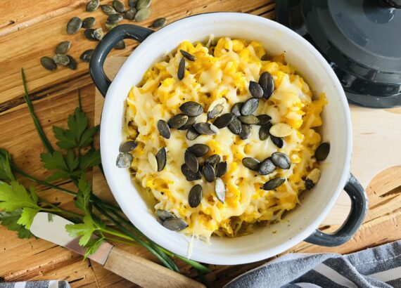 Kürbis Spätzle